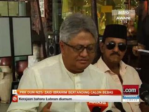 PRK DUN N25: Zaid Ibrahim bertanding calon Bebas