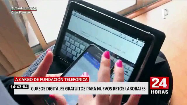 Fundación Telefónica ofrece cursos de formación digital gratuitos