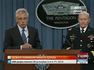 AS mahu kurangkan anggota tentera