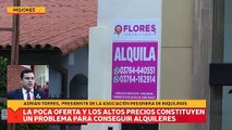 La poca oferta y los altos precios constituyen un problema para conseguir alquileres