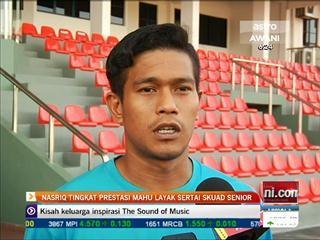 Nasriq tingkat prestasi mahu layak sertai skuad senior