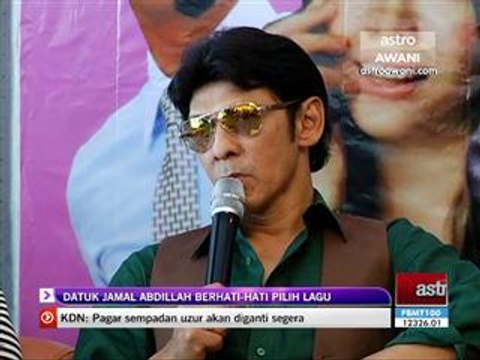 Datuk Jamal Abdillah berhati-hati pilih lagu