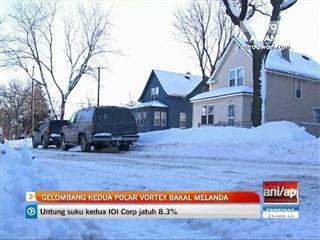 Gelombang kedua polar vortex bakal melanda