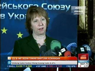 EU& IMF sedia tawar bantuan kewangan
