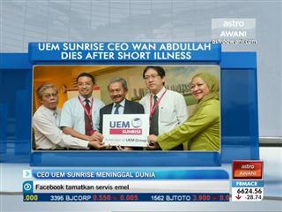 CEO UEM Sunrise meninggal dunia