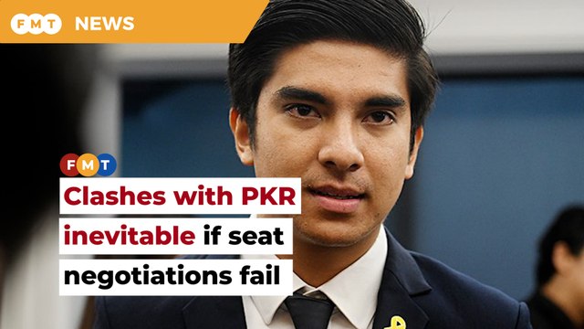 Clashes with PKR inevitable if seat negotiations for Johor polls fail, says Syed Saddiq