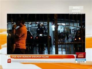 Pembantu rumah bunuh adik-beradik dengan kejam