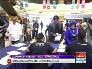 Cabaran juri Kilauan Emas memilih peserta
