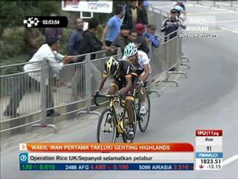 Wakil Iran pertama takluki Genting Highlands