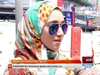 Malaysia syurga membeli belah para pelancong