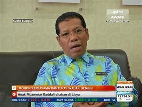 Mohon kerjasama banteras wabak denggi