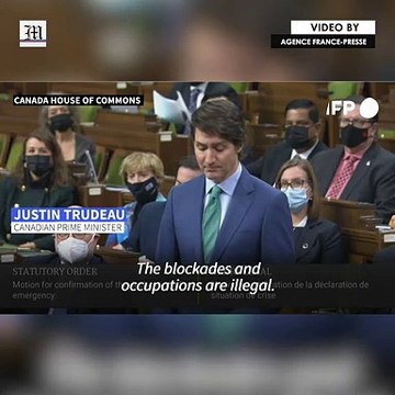 Canadian Prime minister Trudeau defends use of emergency powers over trucker-led protests
