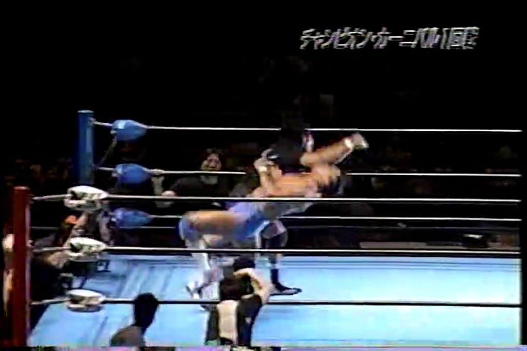 2000.3.26 全日本プロレス 秋山×大森　AJPW Jun Akiyama×Takao Omori　※伝説の7秒殺