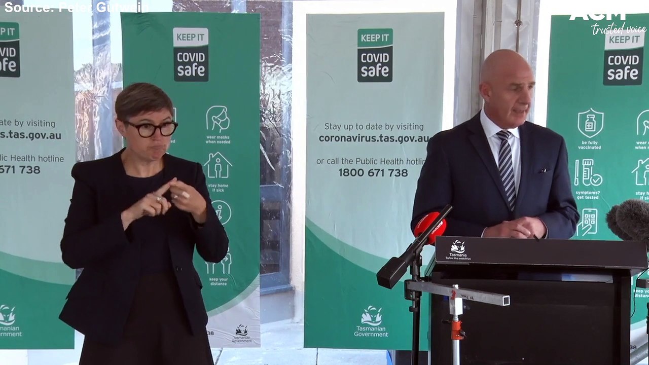 Tasmania to relax check-in requirements in a majority of venues - Peter Gutwein COVID-19 Press Conference | February 18, 2022 | The Examiner