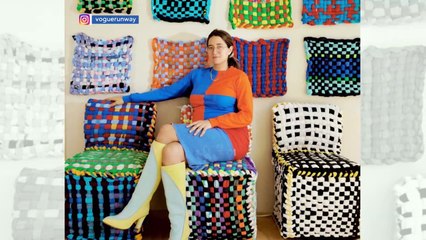 Disenyong nahahawig sa hinabing doormat sa Pilipinas, tampok sa Vogue magazine sa Amerika | 24 Oras