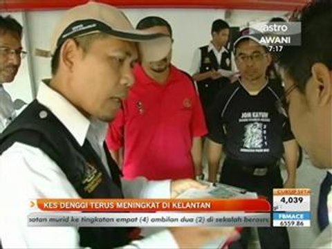 Kes denggi terus meningkat di Kelantan