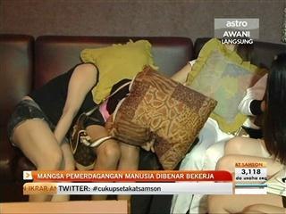 Mangsa pemerdagangan manusia dibenar bekerja