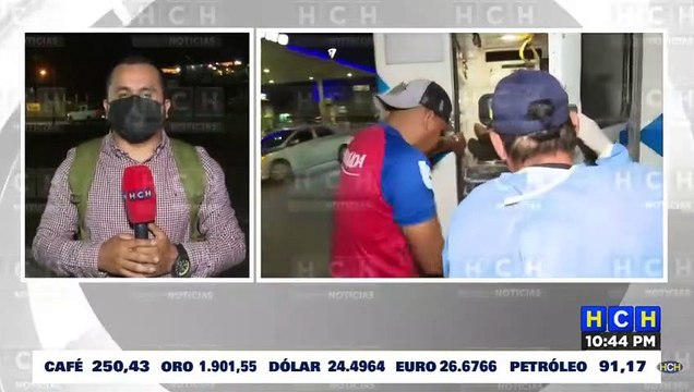 Accidente vial deja una persona herida en San Pedro Sula