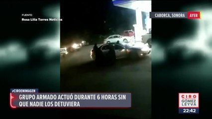 Liberan a tres de las cinco personas secuestradas por grupo armado en Caborca