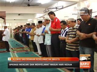 ALUMNI SAS doakan keselamatan MH370