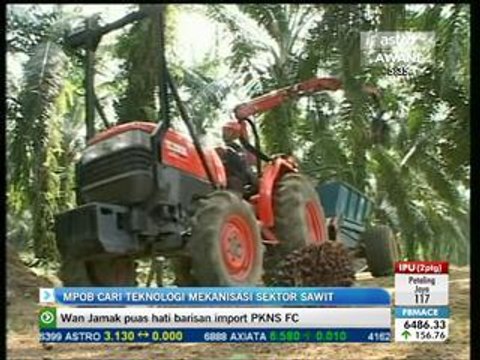 MPOB cari teknologi mekanisasi sektor sawit