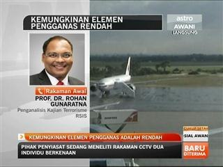 Possibility of MH370 hijacking very low, says expert