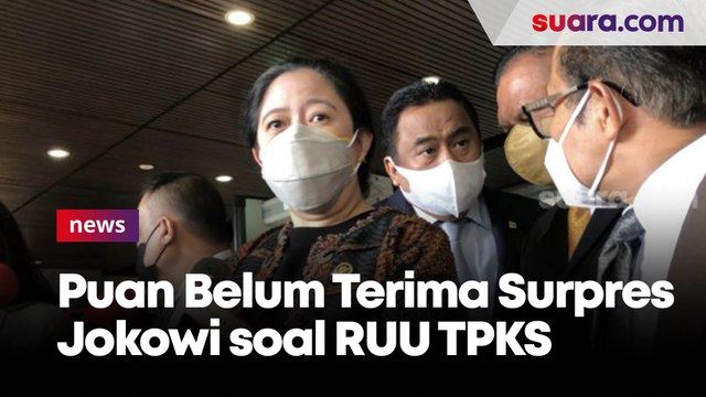 Surpres Jokowi soal RUU TPKS Sudah Diterima DPR Rabu Kemarin, Hari Ini Puan Maharani Bilang Belum
