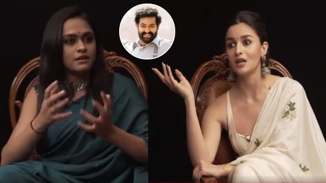Alia Bhatt About Jr.NTR During RRR | Gangubai Kathiawadi | Part 2 | Filmibeat Telugu