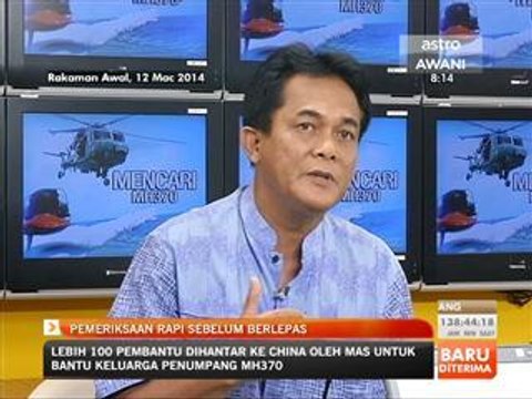 Pemeriksaan rapi sebelum berlepas