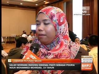 Mencari MH370: Cabaran petugas media