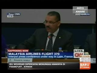 Press Conference on MH370 by Interpol (6.00pm,11/3/2014)