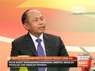 Misteri kehilangan MH370 seakan tragedi Adam Air