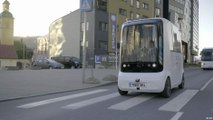 حافلة بقيادة ذاتية في إيستونيا