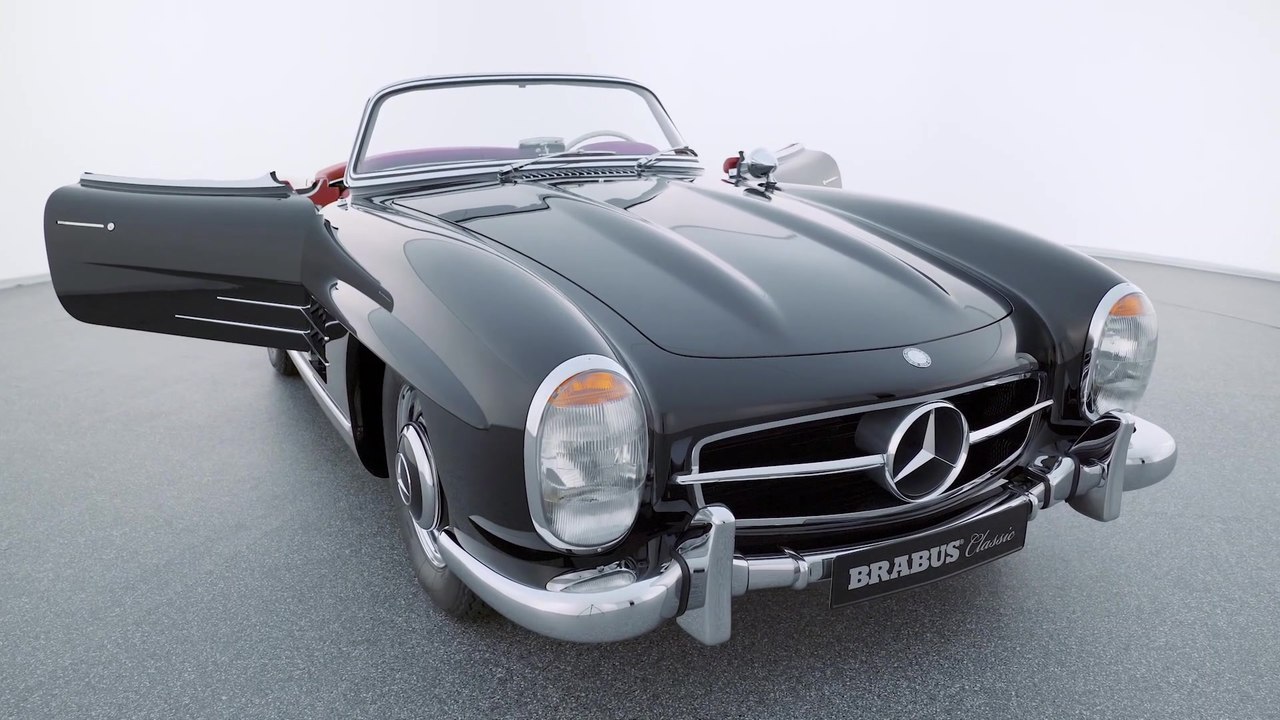 Mercedes-Benz 300 SL Roadster Schwarz - BRABUS Classic