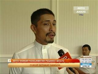 Artis doakan keselamatan penumpang MH370