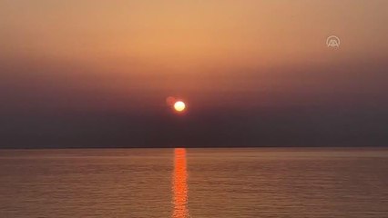 Mersin'de gün doğumu