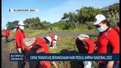 Video herunterladen: Gerakan Bersama Puputan Sampah Plastik Peringati Hari Peduli Sampah Nasional