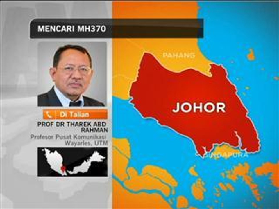 Mencari MH370 - Prof Dr. Tharek Abd Rahman