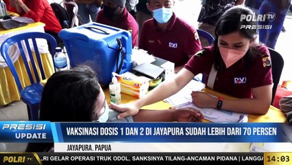PRESISI Update 14.00 WIB : Cegah Penyebaran Covid-19 Pemkot Jayapura Percepat Vaksinasi Massal Dan Batasi Kapal Datang Di Pelabuhan