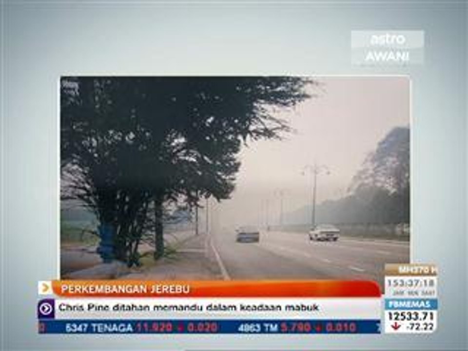 Gambar-gambar jerebu di media sosial