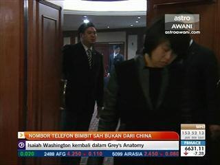 Nombor telefon bimbit sah bukan dari China