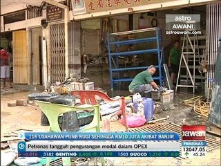 116 usahawan PUNB rugi sehingga RM10 juta akibat banjir