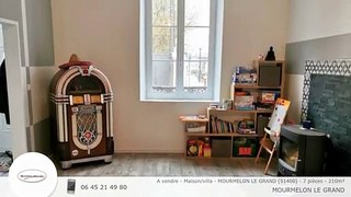 A vendre - Maison/villa - MOURMELON LE GRAND (51400) - 7 pièces - 210m²