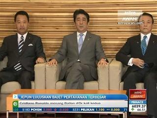 Jepun luluskan bajet pertahanan terbesar