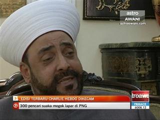 Edisi terbaru Charlie Hebdo dikecam
