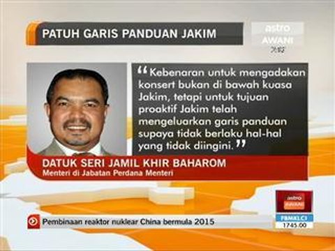 Patuh garis panduan JAKIM