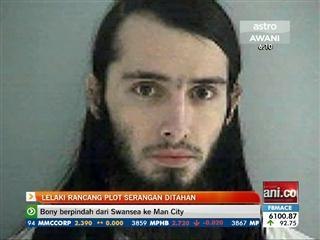 Lelaki rancang plot serangan ditahan