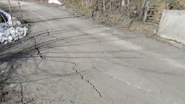 Heyelan nedeniyle 8 ev tedbir amaçlı boşaltıldı