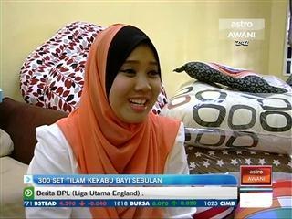 300 set tilam kekabu bayi sebulan