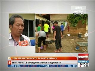 Sesi persekolahan di Pahang bermula